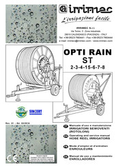 Irrimec OPTI RAIN ST8 4R Mode D'emploi