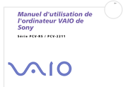 Sony VAIO PCV-2211 Série Manuel D'utilisation