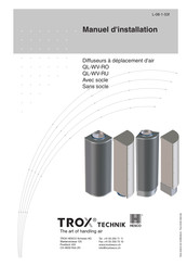 Trox Technik QL-WV-RU Manuel D'installation