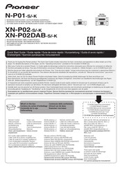 Pioneer XN-P02DAB-K Guide Rapide
