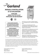 Garland S18-F Manuel D'installation Et D'utilisation