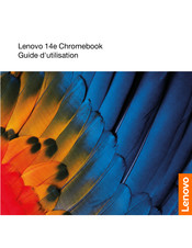 Lenovo Chromebook 14e-81MH Guide D'utilisation