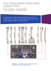 Epson Pro L1100U Guide Rapide