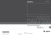Sony DAV-F200 Mode D'emploi