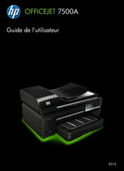 HP OFFICEJET 7500A Guide De L'utilisateur