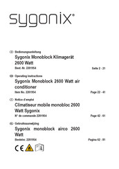 Sygonix 2201954 Notice D'emploi