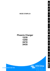 Victron Energy Phoenix Charger 12/30 Mode D'emploi