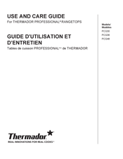 Thermador PROFESSIONAL PCG36 Guide D'utilisation Et D'entretien