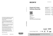 Sony Handycam HDR-CX410VE Mode D'emploi
