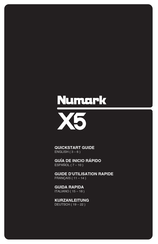 Numark X5 Guide D'utilisation Rapide