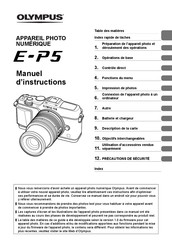Olympus E-P5 Manuel D'instructions