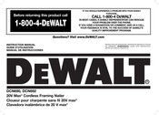 DeWalt DCN690 Guide D'utilisation