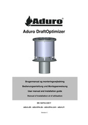 Aduro DraftOptimizer Manuel D'installation Et D'utilisation