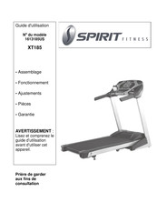 Spirit Fitness 1613185US Guide D'utilisation