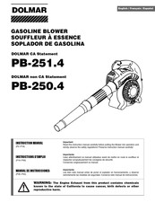DOL PB-251.4 Instructions D'emploi