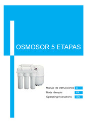 Osmosis A-253007 Mode D'emploi