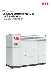 ABB PVS980-58 Manuel D'installation