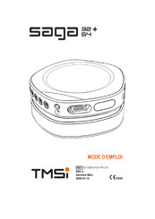 TMSi Saga 64+ Mode D'emploi