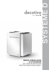 decotivo D400 II Manuel D'installation Et D'utilisation