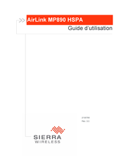 Sierra Wireless AirLink MP890 HSPA Guide D'utilisation