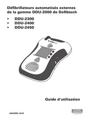 Defibtech DDU-2450 Guide D'utilisation