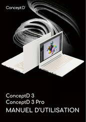 Acer Concept D Pro Manuel D'utilisation