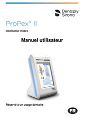 Dentsply Sirona ProPex II Manuel Utilisateur