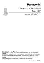 Panasonic Poste DEC Instructions D'utilisation