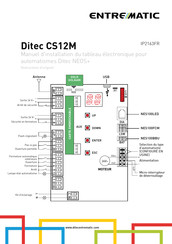 entrematic Ditec CS12M Manuel D'installation