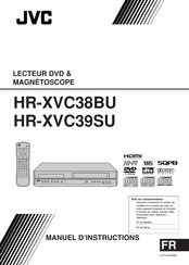 JVC HR-XVC38BU Manuel D'instructions