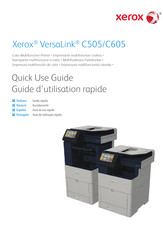 Xerox VersaLink C505 Guide D'utilisation Rapide