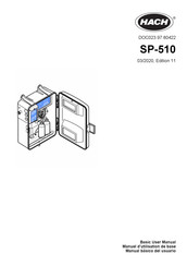 Hach SP-510 Manuel D'utilisation