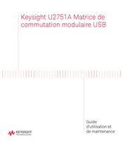 Keysight U2751A Guide D'utilisation