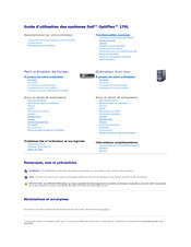 Dell OptiPlex 170L Guide D'utilisation