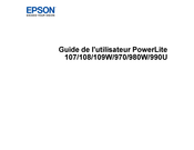 Epson PowerLite 980W Guide De L'utilisateur