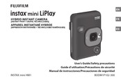 FujiFilm instax mini LiPlay HM1 Guide D'utilisation