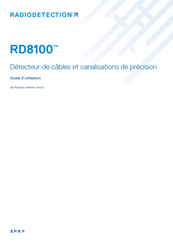 Radiodetection RD8100 Série Guide D'utilisation