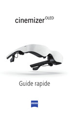 Zeiss cinemizer OLED Guide Rapide