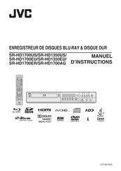 JVC SR-HD1700AG Manuel D'instructions