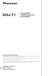 Pioneer DDJ-T1 Mode D'emploi