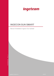 Ingeteam INGECON SUN SMART Manuel D'installation