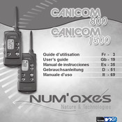 Num'axes Canicom 800 Guide D'utilisation