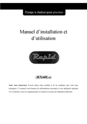 Rapid RX60Ls Manuel D'installation Et D'utilisation