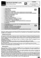 Simu CENTRIS veoHz M Notice Originale