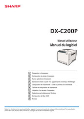Sharp DX-C200P Manuel Utilisateur