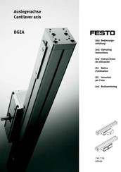 Festo DGEA-18 Série Notice D'utilisation