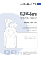 Zoom Q4n Mode D'emploi