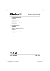 EINHELL TC-AC 190/6/8 OF Set Instructions D'origine