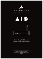 Triangle AIO Mode D'emploi