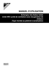 Daikin VAM250FC Manuel D'utilisation